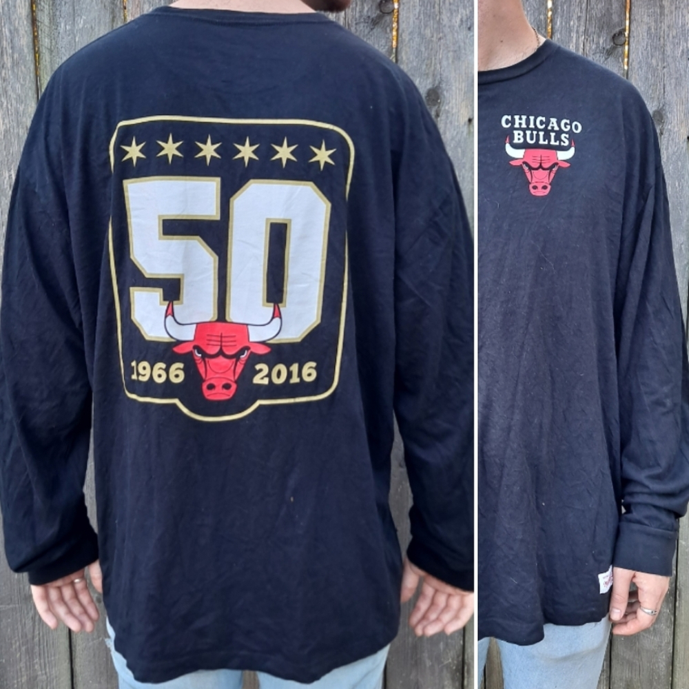 Chicago Bulls 50th Anniversary NBA Long Sleeve